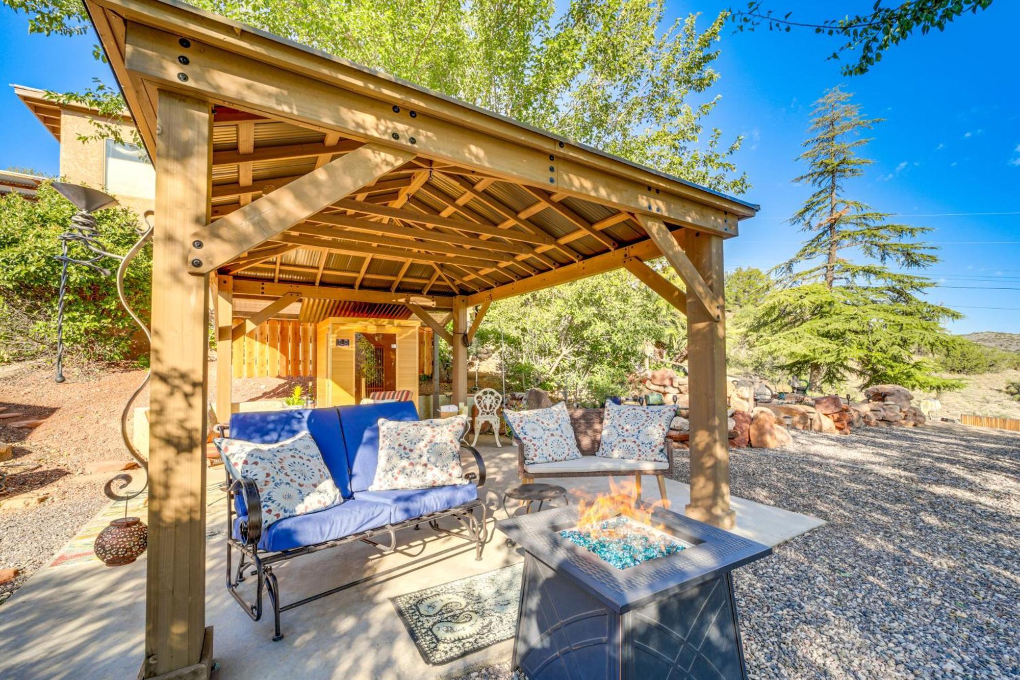 Vineyard Views And Sauna At Cornville Home! Cottonwood Esterno foto
