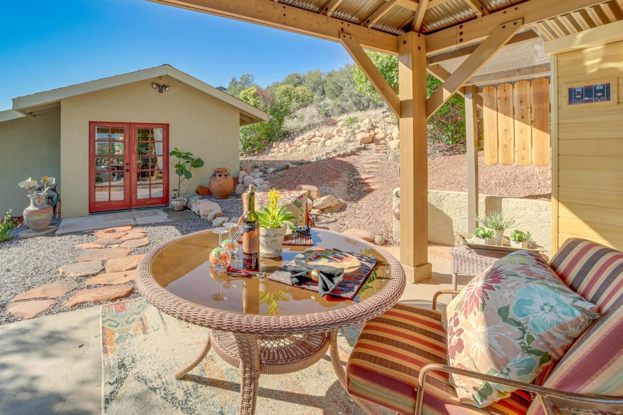 Vineyard Views And Sauna At Cornville Home! Cottonwood Esterno foto