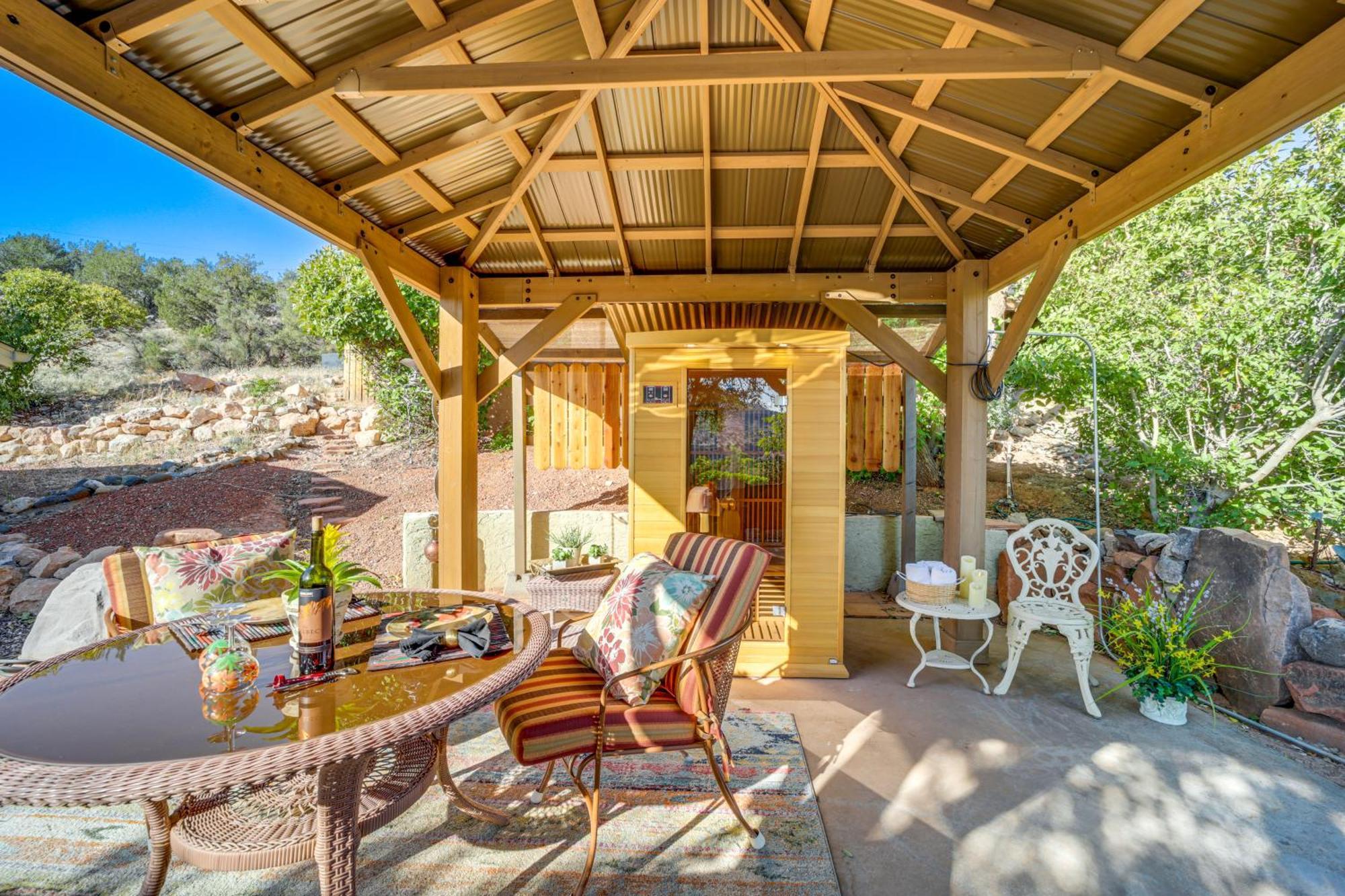 Vineyard Views And Sauna At Cornville Home! Cottonwood Esterno foto