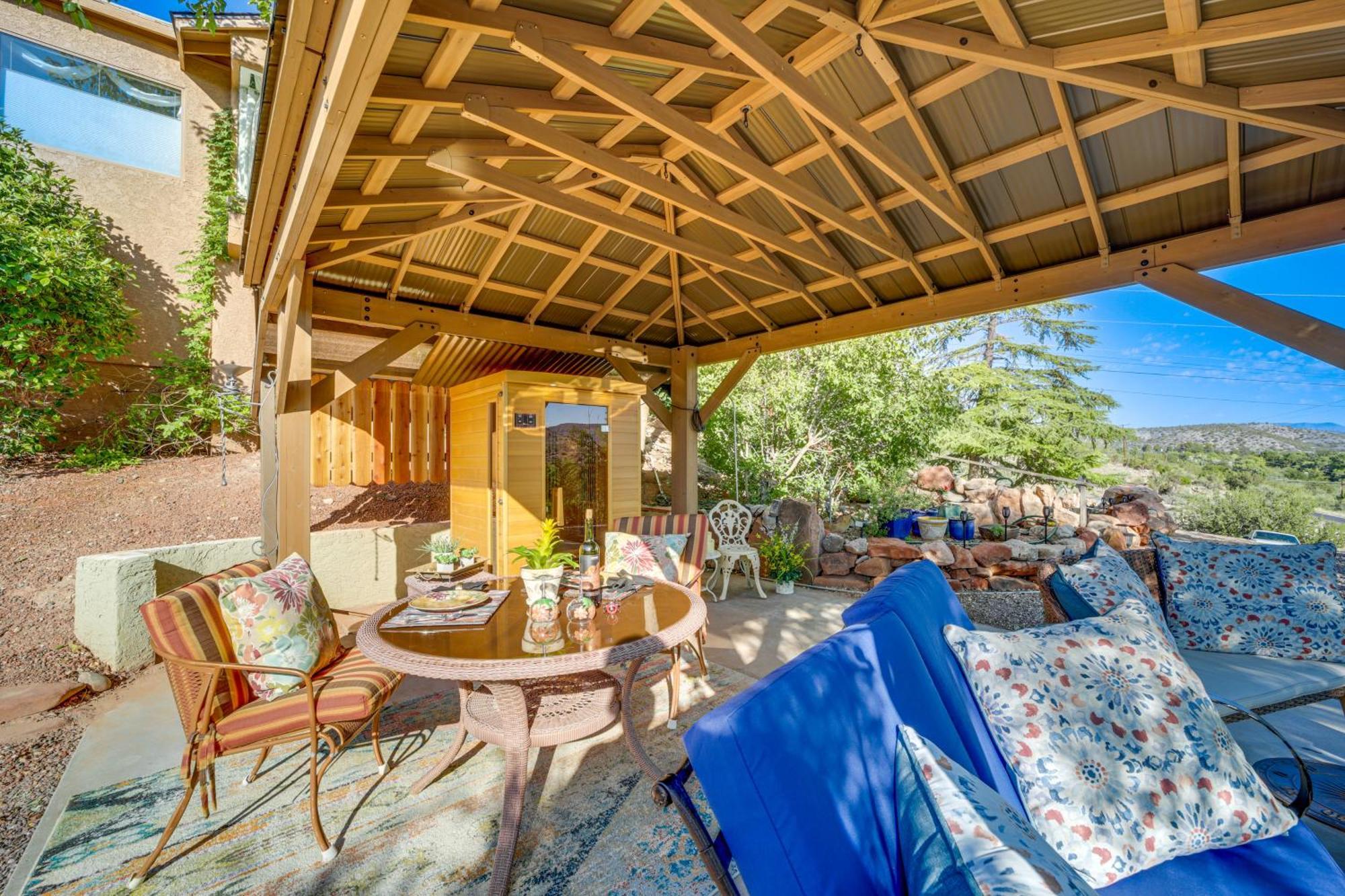 Vineyard Views And Sauna At Cornville Home! Cottonwood Esterno foto